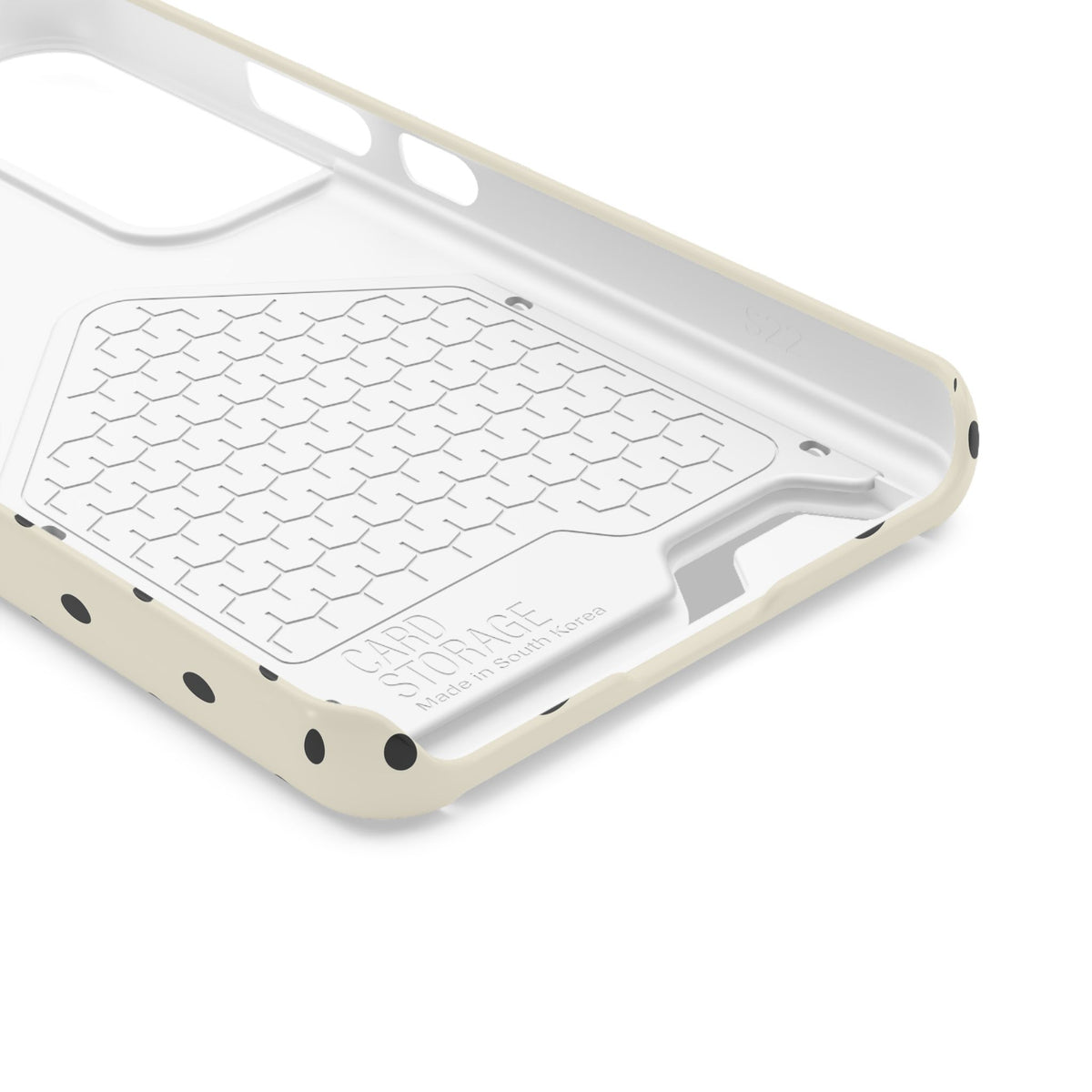 Cream Polka Dot Phone Case