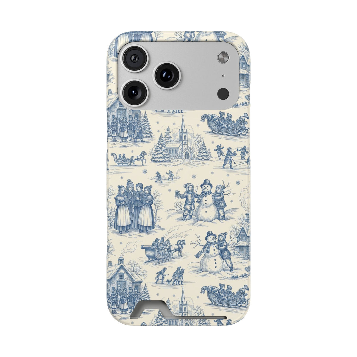 Christmas Toile Phone Case