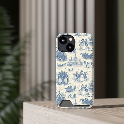 Christmas Toile Phone Case