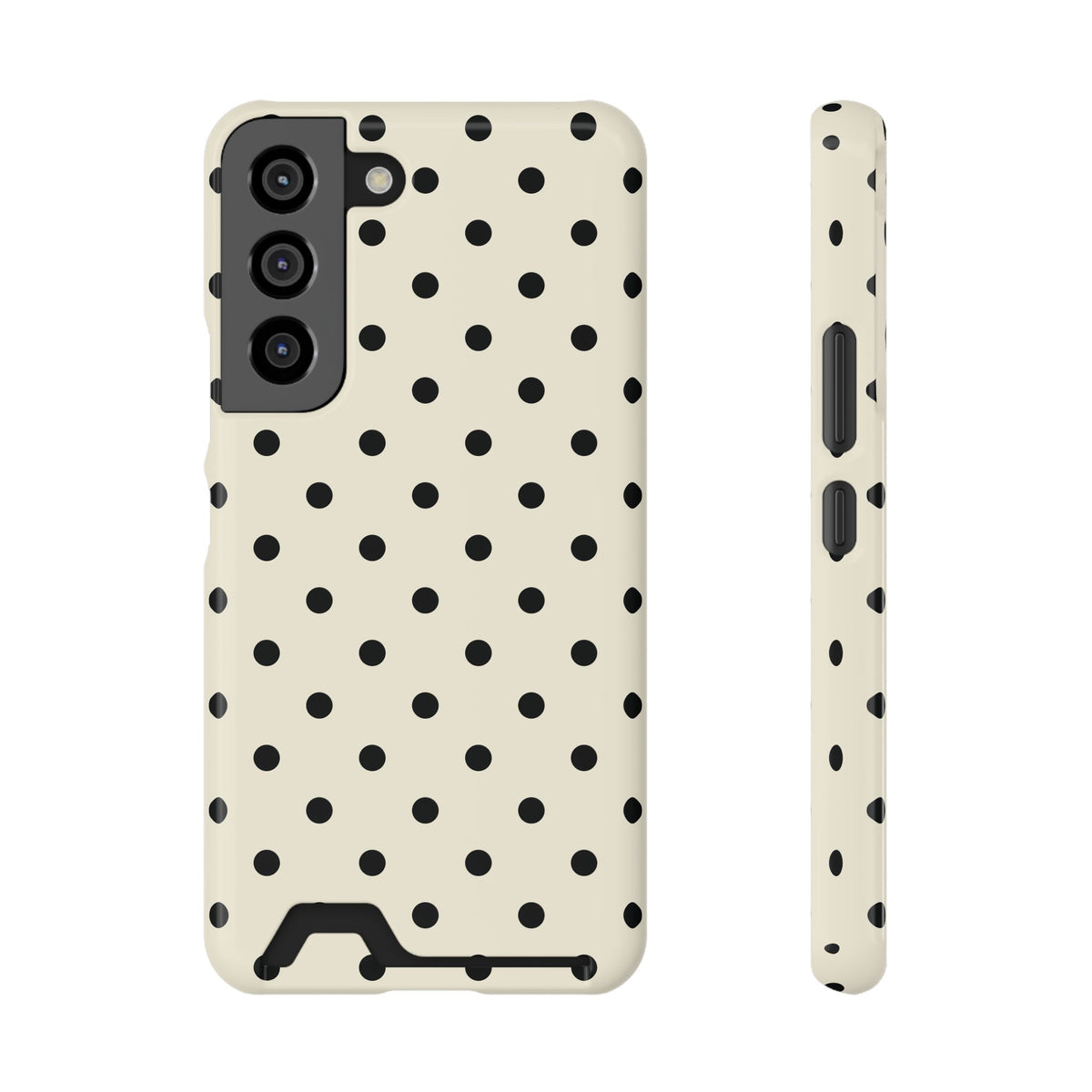 Cream Polka Dot Phone Case