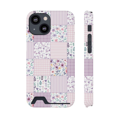 Lavender Patchwork Phone Case