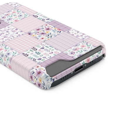 Lavender Patchwork Phone Case