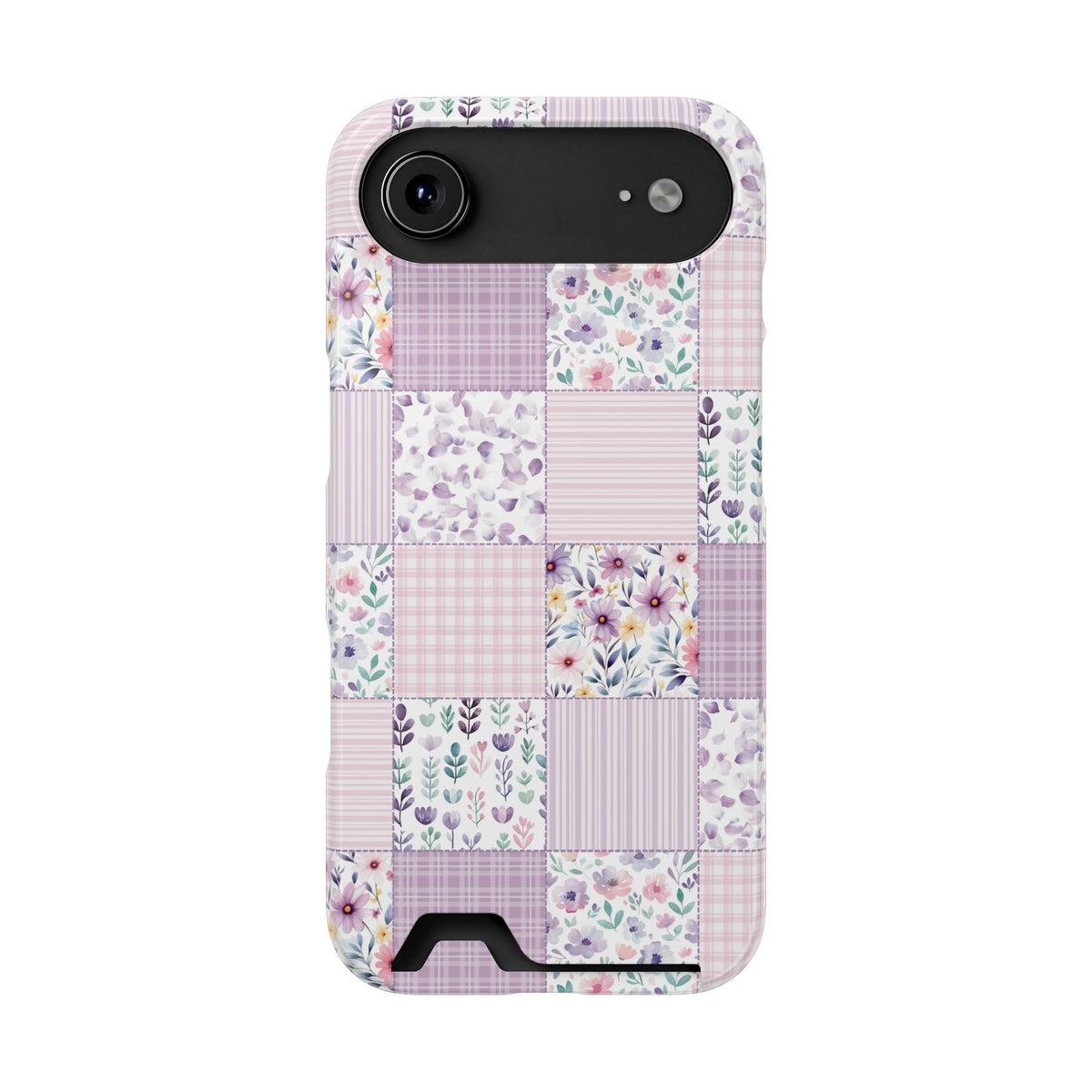 Lavender Patchwork Phone Case