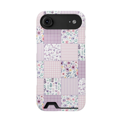 Lavender Patchwork Phone Case