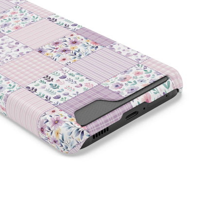 Lavender Patchwork Phone Case