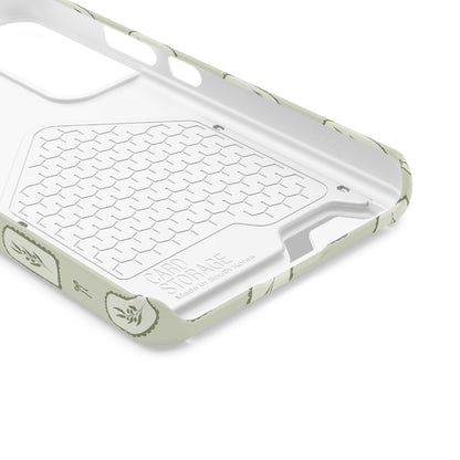 Sage Botanical Bow Phone Case