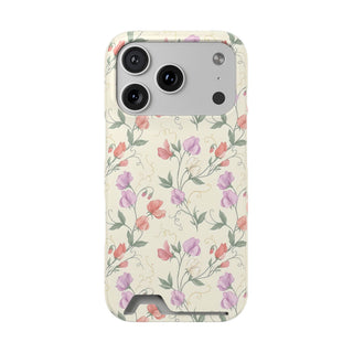 Sweet Pea Floral Phone Case