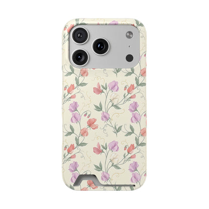 Sweet Pea Floral Phone Case
