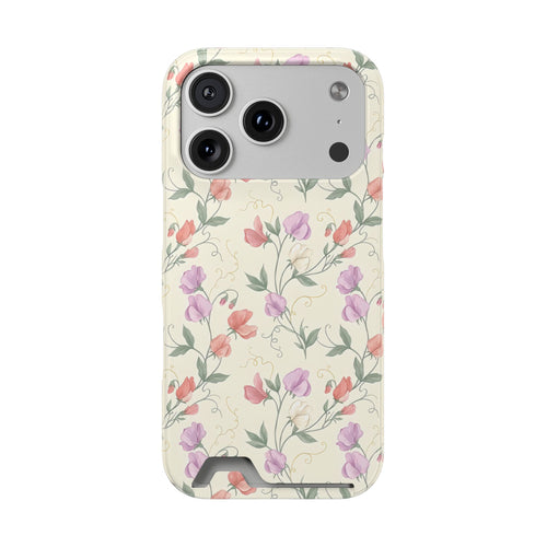 Sweet Pea Floral Phone Case