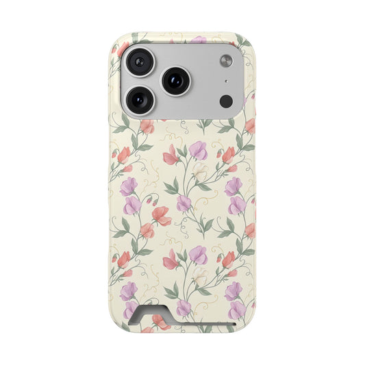 Sweet Pea Floral Phone Case