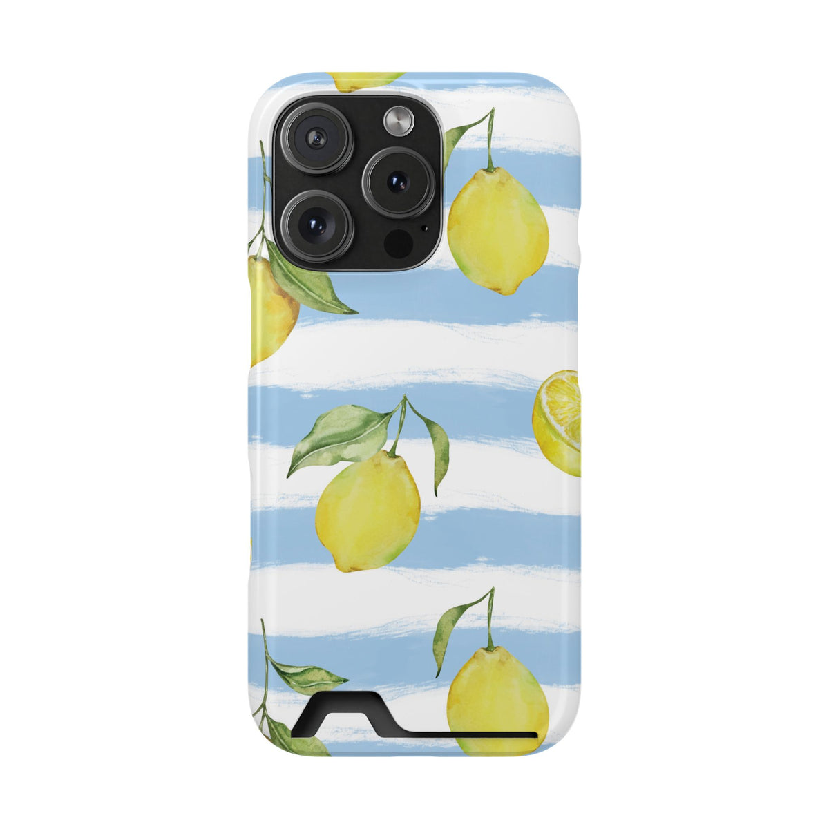Lemon Stripe Phone Case