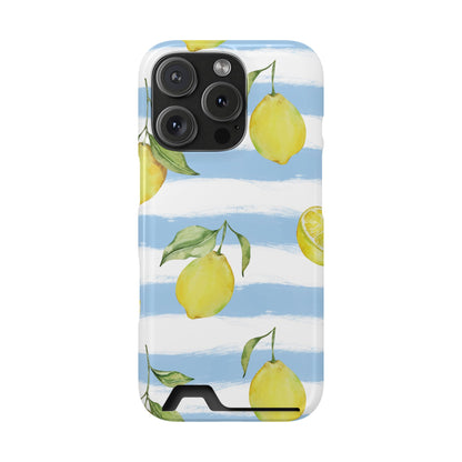 Lemon Stripe Phone Case