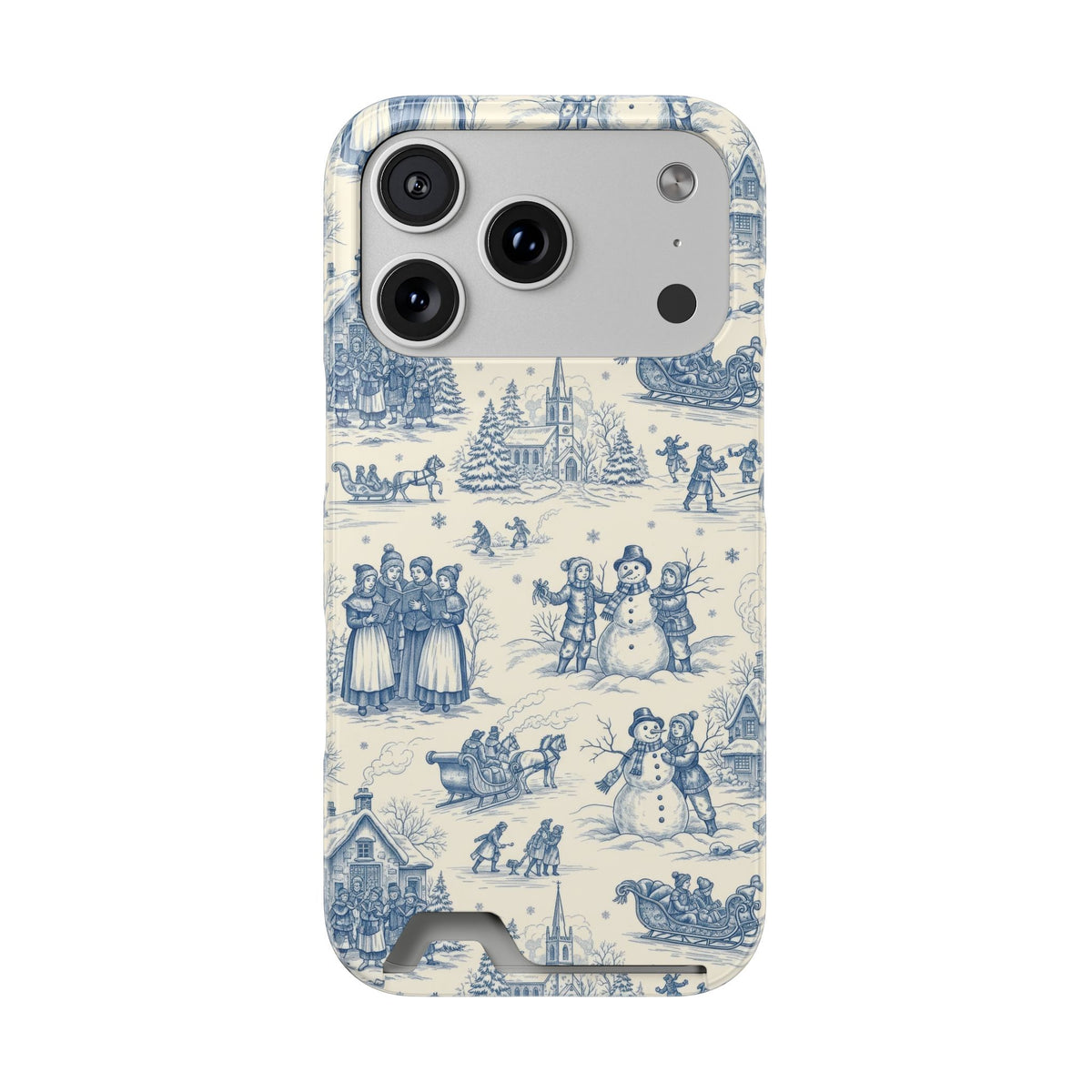 Christmas Toile Phone Case