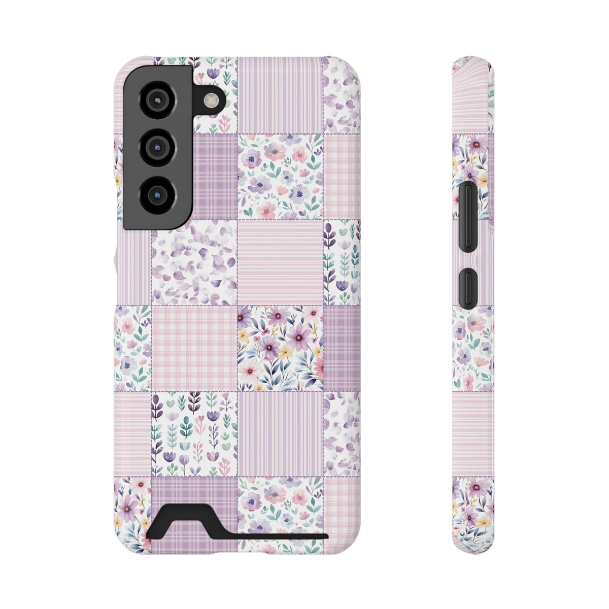 Lavender Patchwork Phone Case