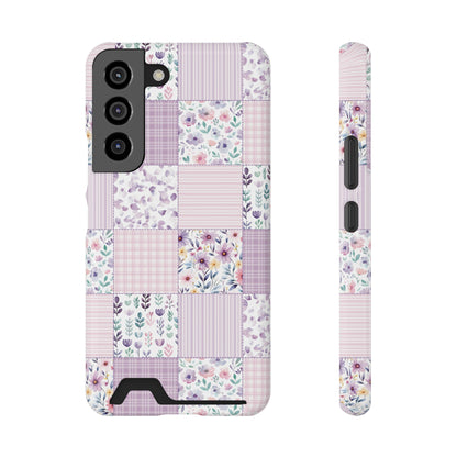 Lavender Patchwork Phone Case