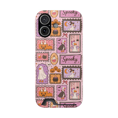 Pink Halloween Stamps Phone Case