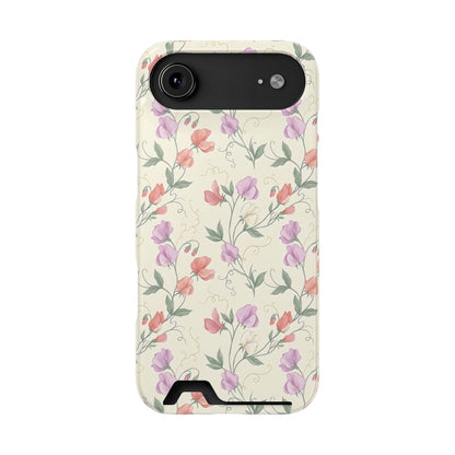 Sweet Pea Floral Phone Case