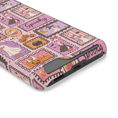 Pink Halloween Stamps Phone Case