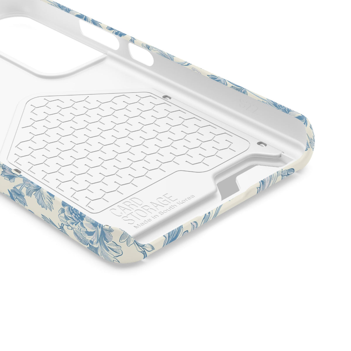 Blue Toile Phone Case