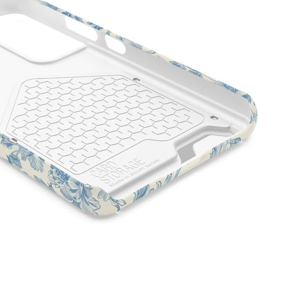 Blue Toile Phone Case