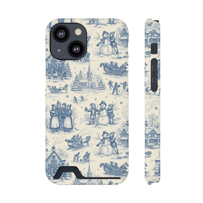 Christmas Toile Phone Case