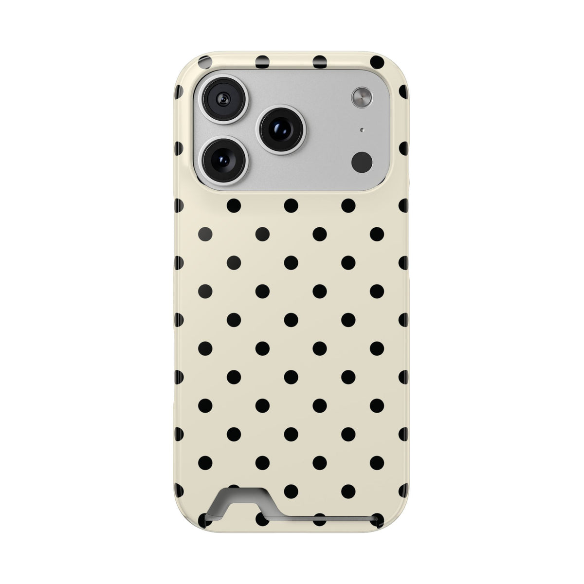 Cream Polka Dot Phone Case