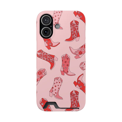 Pink Cowboy Boot Phone Case
