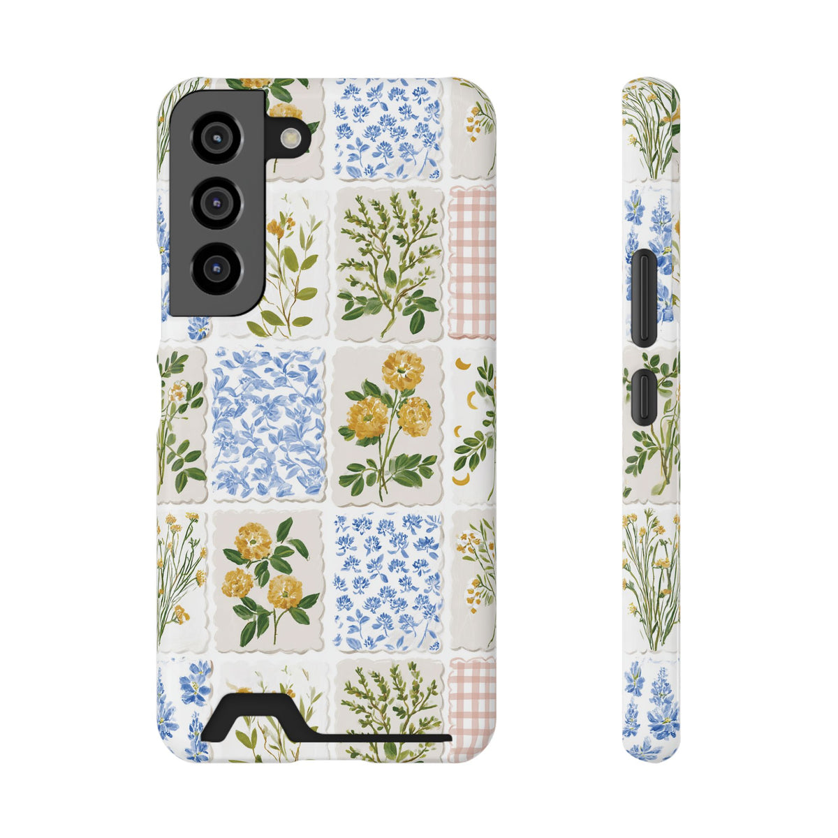Floral Patchwork Phone Case