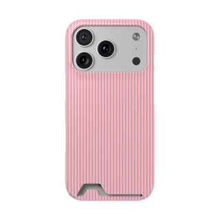 Pink Striped Phone Case