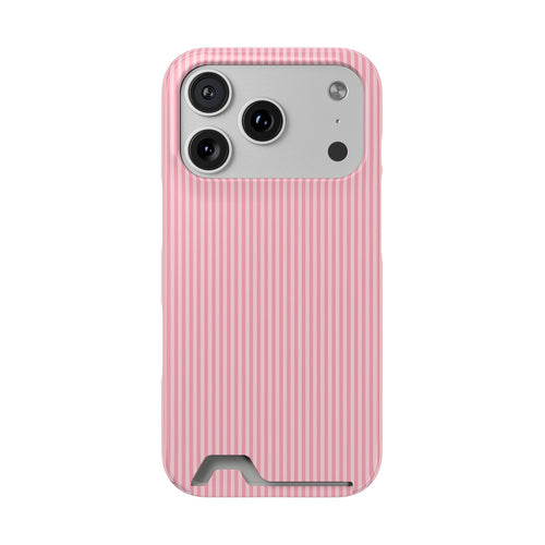 Pink Striped Phone Case
