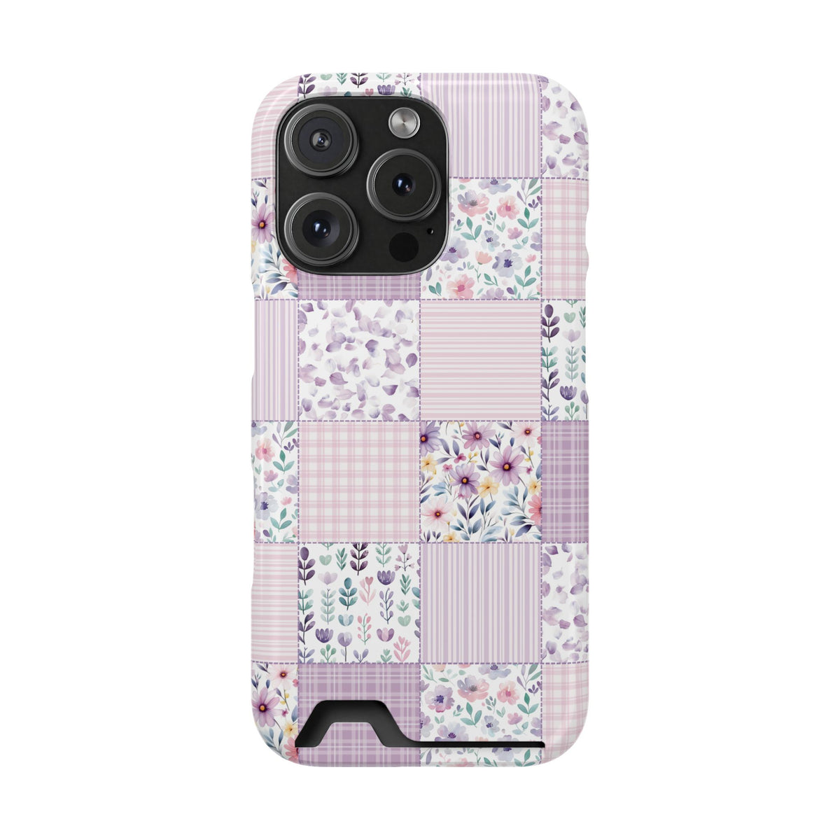 Lavender Patchwork Phone Case