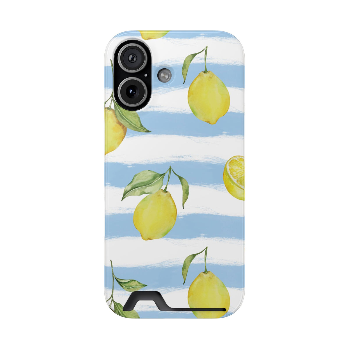 Lemon Stripe Phone Case