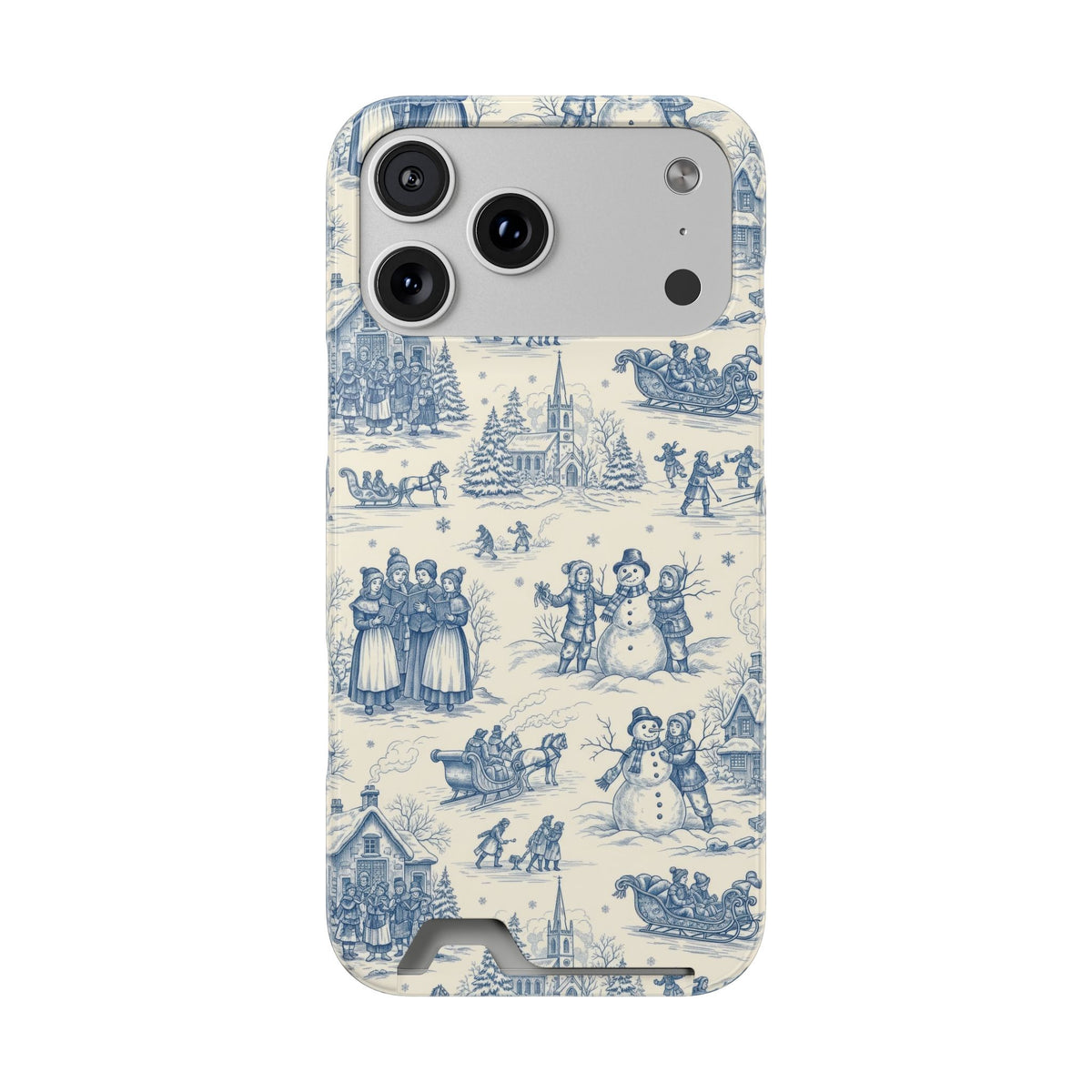 Christmas Toile Phone Case
