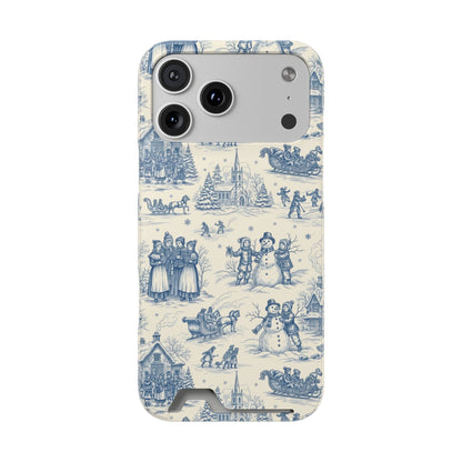 Christmas Toile Phone Case