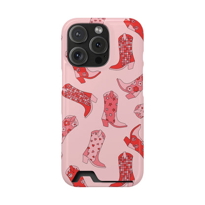 Pink Cowboy Boot Phone Case
