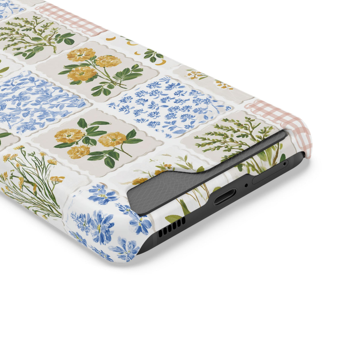 Floral Patchwork Phone Case