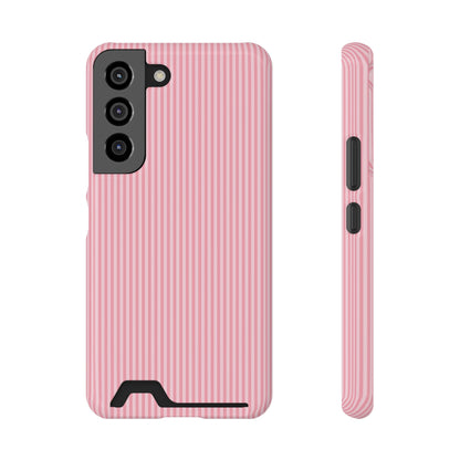 Pink Striped Phone Case