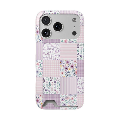 Lavender Patchwork Phone Case