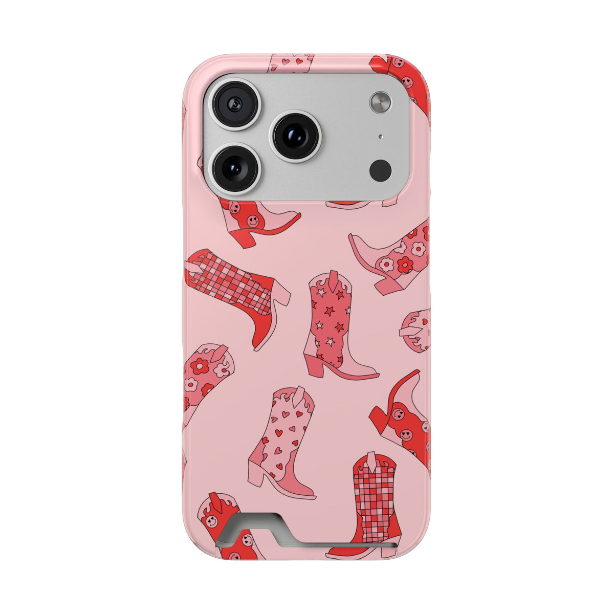 Pink Cowboy Boot Phone Case