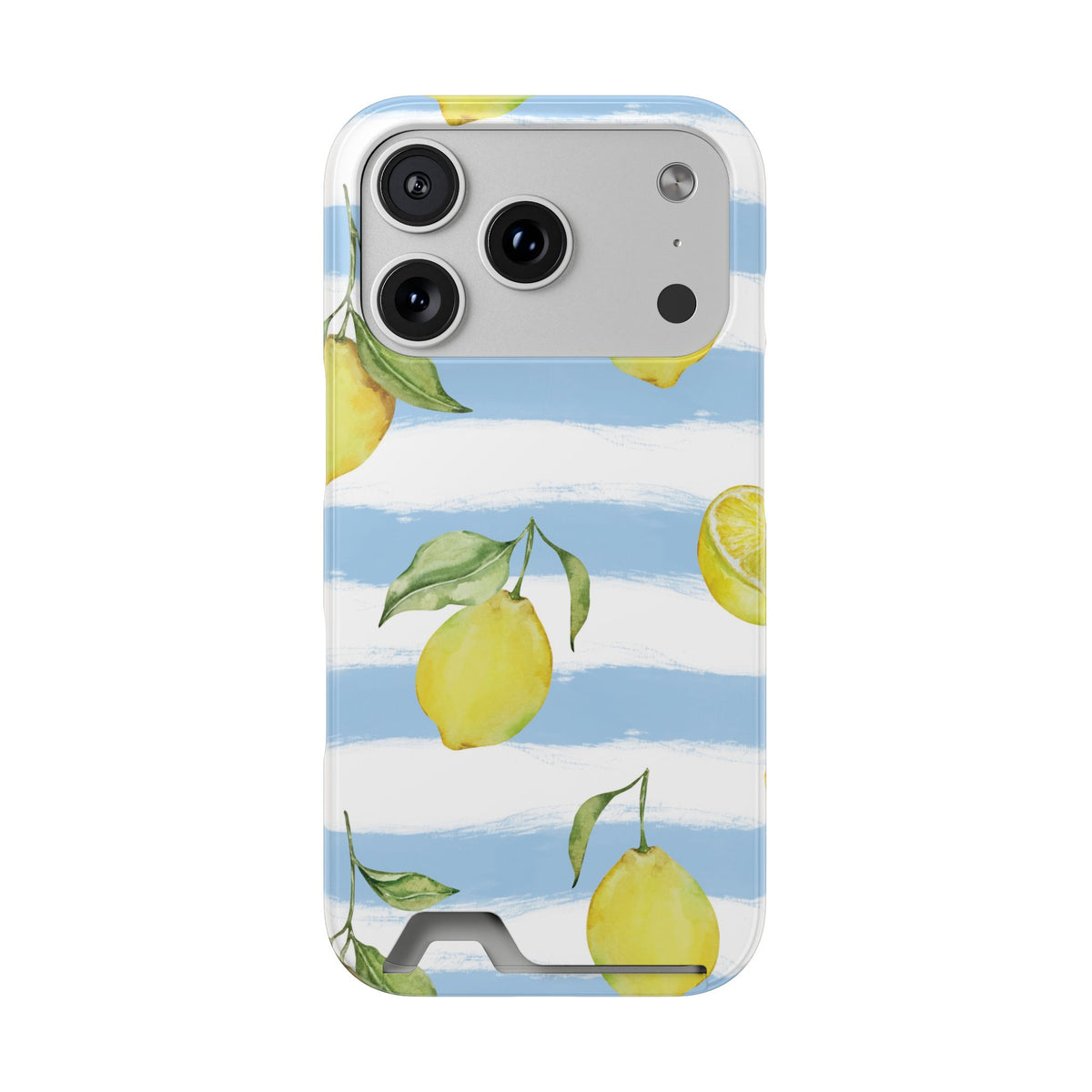Lemon Stripe Phone Case