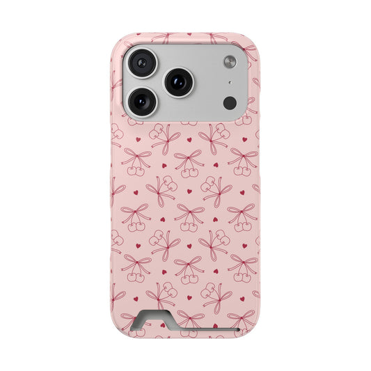 Cherry Bow Phone Case