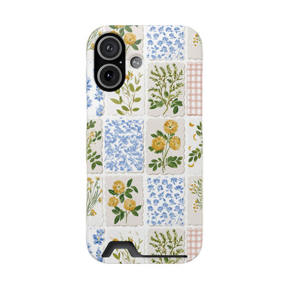Floral Patchwork Phone Case