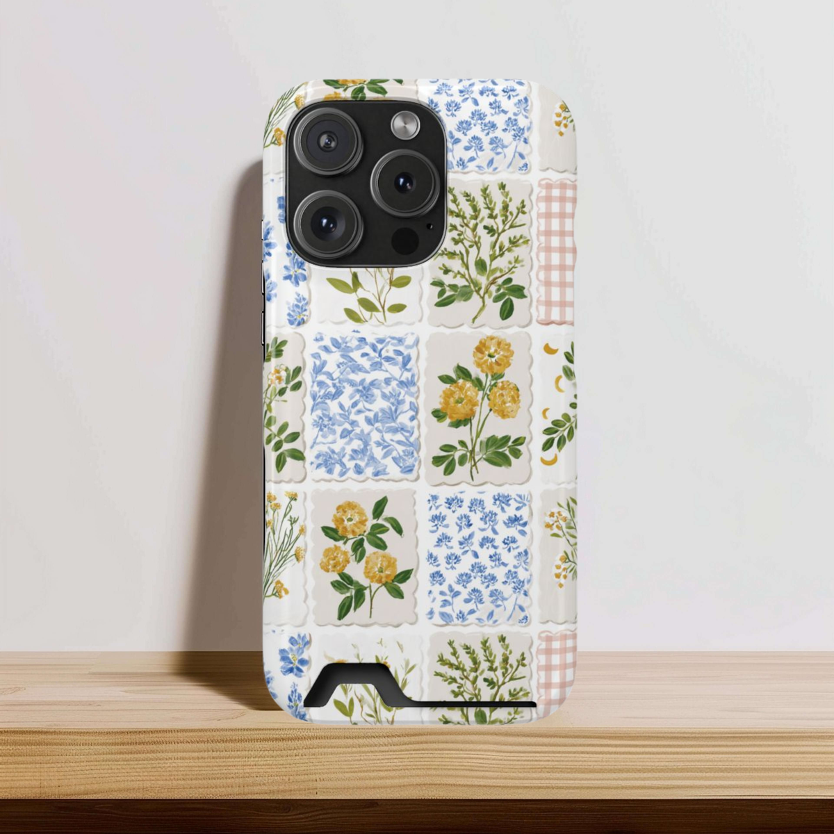 Floral Patchwork Phone Case