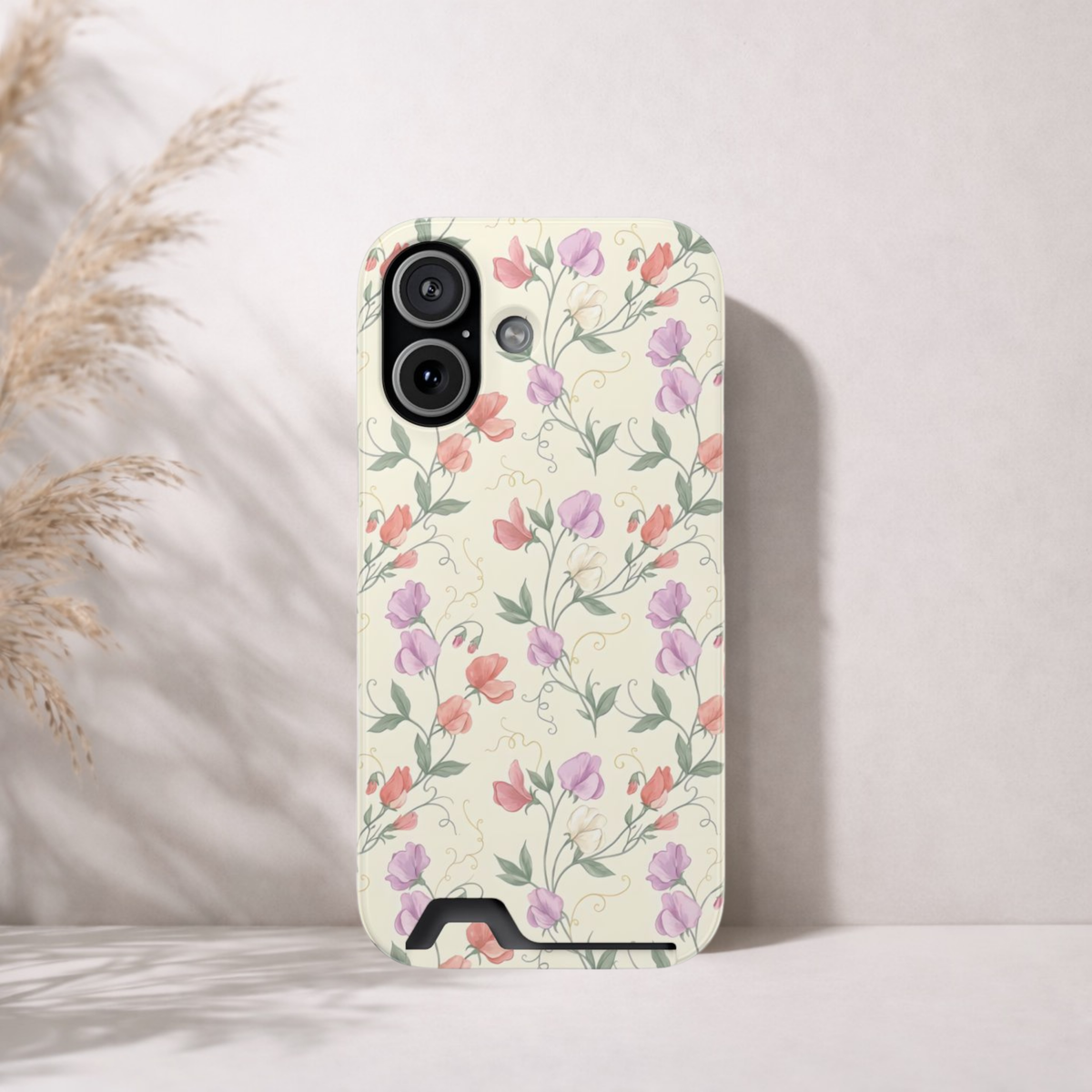 Sweet Pea Floral Phone Case