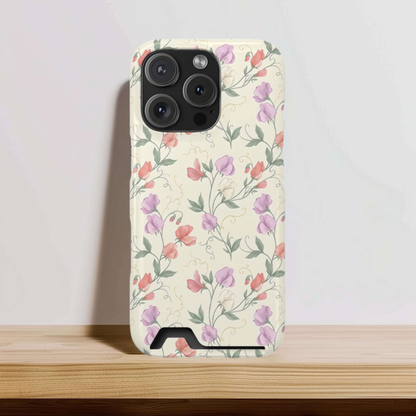 Sweet Pea Floral Phone Case