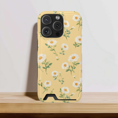 Butter Yellow Daisy Phone Case