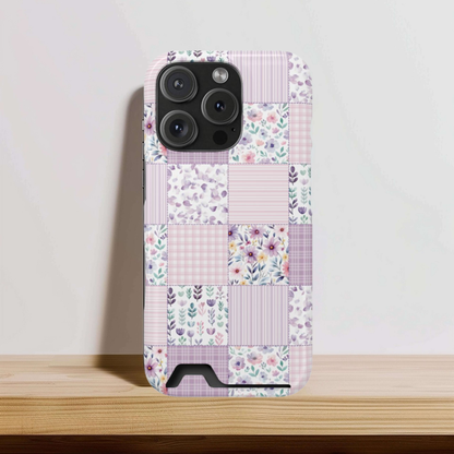 Lavender Patchwork Phone Case