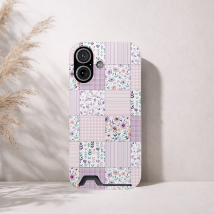 Lavender Patchwork Phone Case