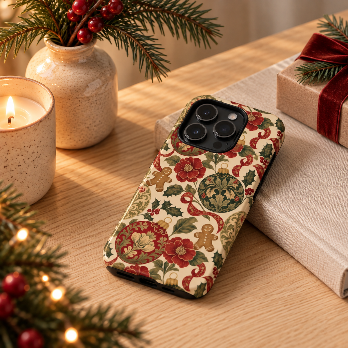 Vintage Christmas Phone Case