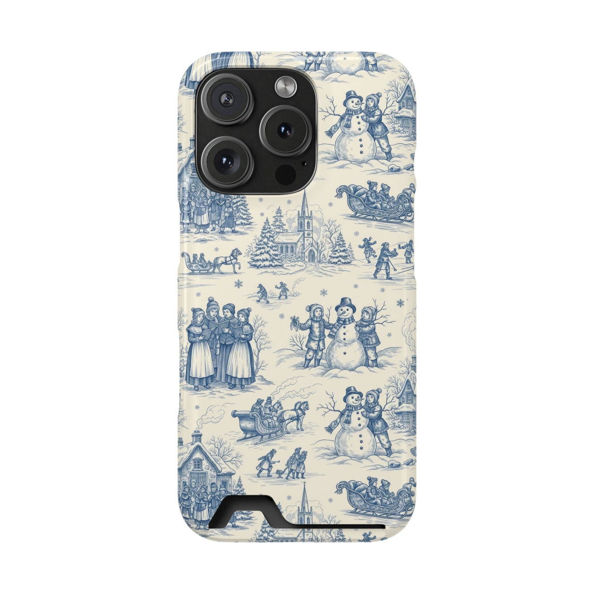 Christmas Toile Phone Case